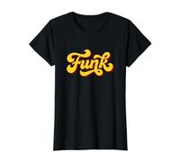 Distressed Soul Music Retro 80s Disco - Vintage Style Funk Camiseta gráfica económica, Mujer, Negro, S