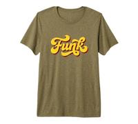 Distressed Soul Music Retro 80s Disco - Vintage Style Funk Camiseta Premium
