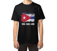 Distressed Viva Cuba Libre Classic Unisex T-Shirt, Ladies T-Shirt, Sweatshirt, Hoodie #VWZB(Large)