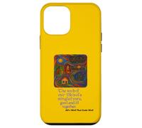 Distressed Web Life Yarn Shakespeare Comedia Humorous Mime Carcasa para iPhone 12 Mini