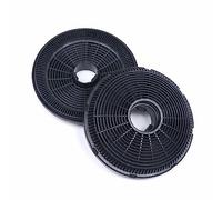 Distri+ - 2 filtros de carbón para campana extractora compatible con Beko, Grundig... Alternativa para el número original 12026343, 9197060046