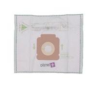 Distri+ - Bolsa de aspiradora compatible con Hoover FREESPACE, CAPTOR, BRAVE, CAPTURE, H58, H63, H64, SPRINT, FLASH.- Bolsa de 5 bolsas de microfibra