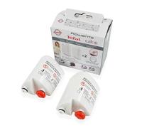 Distri+ - Juego de 2 cartuchos de filtro antical para central de vapor - Compatible con Rowenta, Calor, Tefal Easy Steam, Liberty, Fasteo - Referencia original XD9060E0