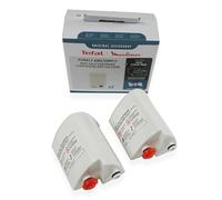 Distri+ - Lote de 2 cartuchos de filtro antical para central de vapor - Compatible con Moulinex, Calor, Tefal PURELY & SIMPLY - Referencia original XD9030E0