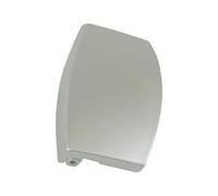 Distri+ - Mango para lavadora ojo de buey plateado, compatible con AEG - Electrolux - alternativa a la ref. Original 1108254135
