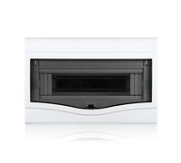 Distribución montada en la pared para caja de protección para 2-4/5-8/9-12 maneras, distribución de cubierta transparente, módulo de sensor de interruptor B, detector de movimiento, lámpara, regulador