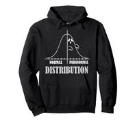 Distribución Normal Distribución Paranormal Fantasma Sudadera con Capucha