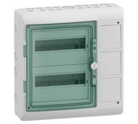 Distribuidor 2x12 empotrado IP65 con casete Mureva 13439