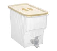 Distribuidor Boissons - 7,09 Pouces Distribuidor Boissons 3,9L Transparente | Conteneur Pratique Réfrigérateur - PP - Pichet Transparent Pour Limonade Cocktails Maison Intérieur Extérieur Glace Facile