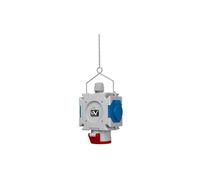 Distribuidor colgante mDV 16A 2x230V Schuko 2695 DV-2695-D