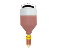 Distribuidor Culinario De Salsa - Contenedor Suspendido Recargable De 3.5L, Contenedor De Pared | Equipo De Catering Asiático, Guarnición De Platos Calientes, Use Restaurantes De Fideos, Salsas De