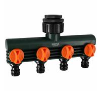 distribuidor de 4 vías sin secciones ajustable Mangueras de jardín irrigar