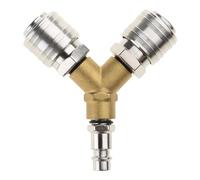 Distribuidor de aire comprimido profesional eficiente conector de latón para herramientas neumáticas, instalación sencilla