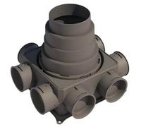 Distribuidor de aire DN 125 - 180 Airbox Compact 8 de Aereco - 360042