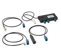 Distribuidor de antena AM/FM/DAB+ DIN(f)>DIN(m)/SMB(f)