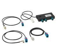Distribuidor de antena AM/FM/DAB+ ISO(m)>DIN(m)/SMB(f)