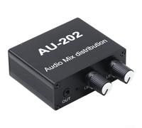 Distribuidor de audio externo del mezclador del amplificador del poder del auricular con la operación de poco ruido y la entrada dual para el estudio y el uso doméstico