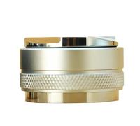 Distribuidor De Café De Doble Cabezal, 51mm/53mm/58mm, Hoja Plana Y Espiral Triple De Doble Cara, Acero Inoxidable 304, 1 Ud.(ST-silver-58)