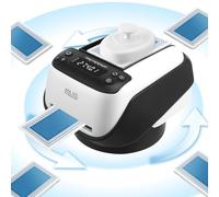 Distribuidor de Cartas Automático,Repartidor de Tarjetas Eléctrico, Dispensador de Tarjetas Giratorio 360°, Máquina de Envío de Cartas para Hasta 8 Jugadores para Póker, UNO, Blackjack, Texas Hold'em