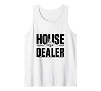 Distribuidor de Casas Humor Divertido de inversión inmobiliaria Camiseta sin Mangas