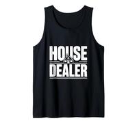 Distribuidor de Casas Humor Divertido de inversión inmobiliaria Camiseta sin Mangas