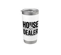 Distribuidor de casas Humor divertido de inversión inmobiliaria Vaso térmico de acero inoxidable de doble pared