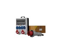Distribuidor de construcción con cable y enchufe 63A DV-0038-F