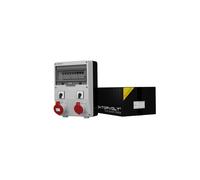 Distribuidor de construcción con dos conectores DV-6053-D