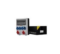 Distribuidor de construcción TD-S/FI 2x16A 4x230V DV-6565-D