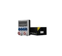 Distribuidor de construcción TD-S/FI 32A 16A 4x230V DV-2466-F