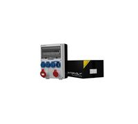 Distribuidor de construcción TD-S/FI 32A 16A 4x230V DV-6916-F