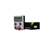 Distribuidor de construcción TD-S/FI 63A 16A 2x230V DV-2268-D