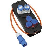 BRE 1151600030 - Distribuidor de corriente de camping CEE con enchufe CEE para Br