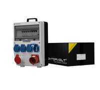Distribuidor de corriente portátil para construcción TD-S/FI 1x16A 4x230V...