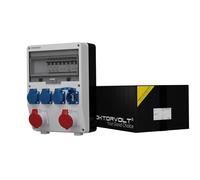 Distribuidor de corriente TD-S 2x16A 4x230V franz/belg sistema Doktorvolt 2114