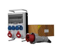 Distribuidor de corriente TD-S/FI 2x32A 4x230 franz sistema SKHU cable Doctor...