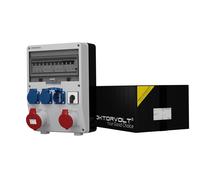 Distribuidor de construcción con conector TD-S/FI 32A DV-2404-D