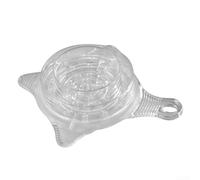 Distribuidor de ducha de goteo para café - Accesorio manual para un flujo de agua constante - Cabezal de filtro de plástico reutilizable para uso doméstico y de oficina - Diseño transparente