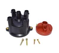 Distribuidor de encendido Ajuste para Toyota Camry 1994-1996 2.2L 1/2 uds KIT de encendido básico tapa del distribuidor Rotor 1910174110,19102-74040(Cap and Rotor)