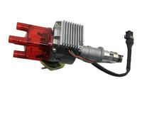Distribuidor de encendido Tapa transparente roja Distribuidor de encendido completo DS2055A Compatible con FIAT Apto Compatible con RENAULT R9 R11 R12 R19 1300CC Distribuidor