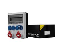 Distribuidor de energía Doktorvolt TD 2x32A 4x230V distribuidor de energía...