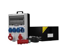 Distribuidor de energía para construcción TD-S/FI 16A 32A 4x230V cable de...