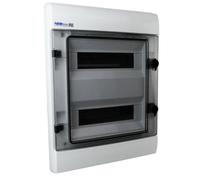 Caja de distribución para ambientes húmedos RHp 24, IP65, 24 módulos VDE 5955