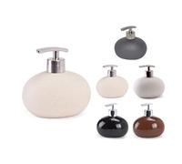 MSV Dispensador de Jabón Cerámico MANALI Gris