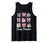 Distribuidor de jabón para Hacer jabón para niña, mamá, Coqueta Arco Camiseta sin Mangas