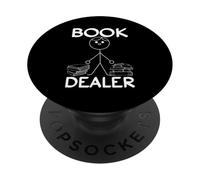 Distribuidor de libros Palillo Figura Amante Libro Divertido Libro Lectura PopSockets PopGrip Adhesivo