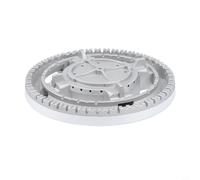 Distribuidor de llama de quemador de estufa de gas para cocinas SABAF, componente de aluminio, ayuda a un flujo uniforme de gas y cocción predecible (#130)