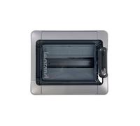 Distribuidor de módulos 1x12 empotrado IK09 IP65 puerta 601940