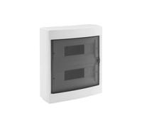 Distribuidor de módulos 2x12 empotrado IP40 blanco RM-NT-24T