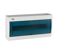 Distribuidor de módulos plástico 1x18 empotrado IDEAL TS 23613